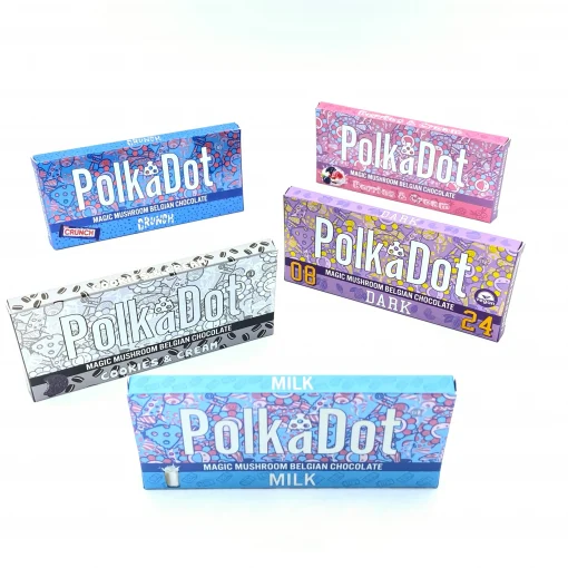 polkadot chocolate bar